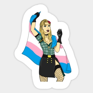 Trans Canary Pride Sticker